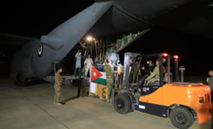 Jordan Drops Aid From The Restricted Sky In Gaza