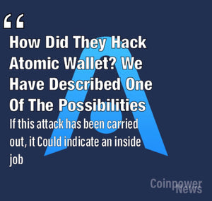 How did they hack atomic wallet? This is one of the possibilities